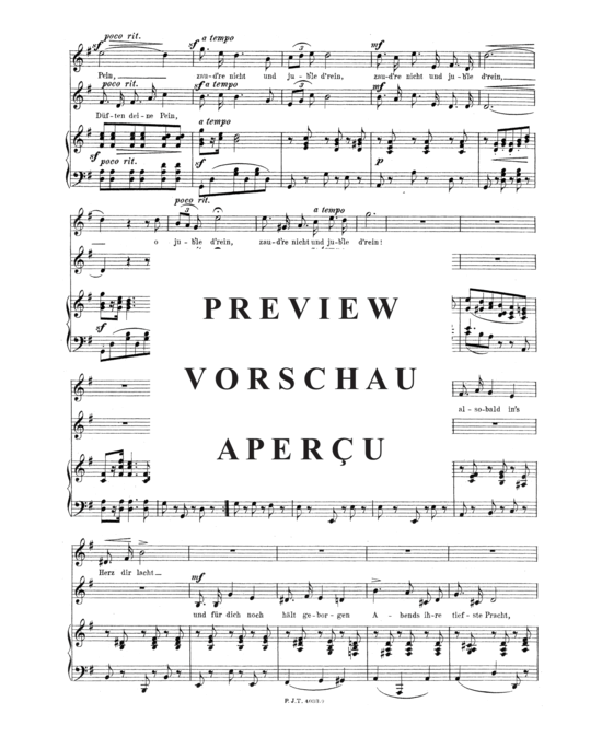 Product gallery: Page 3 of 4 Frühlingsjubel , , Piano and Voice