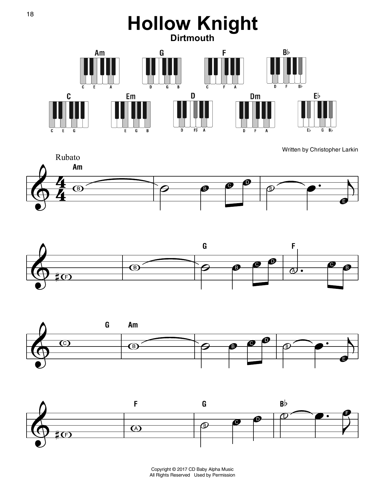 Produktbild zu: Dirtmouth (from Hollow Knight)