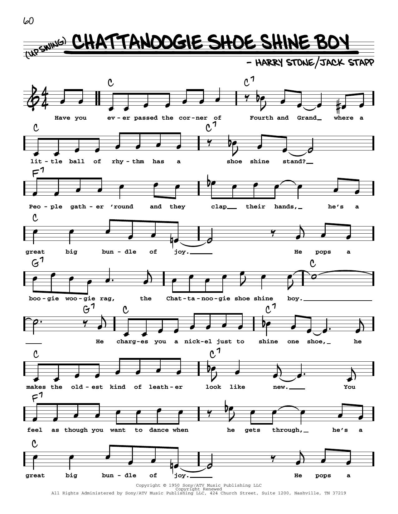 Produktbild zu: Chattanoogie Shoe Shine Boy (High Voice)