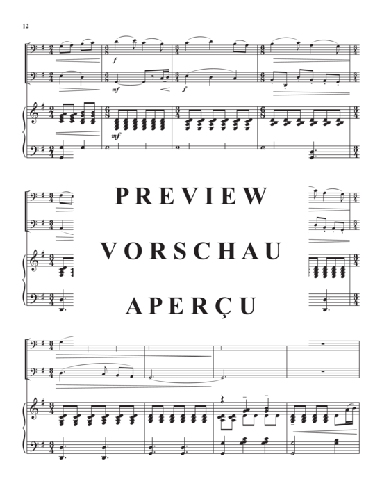 Product gallery: Page 14 of 21 Every Day an Alleluia , , (Trio for 2x tuba + piano)