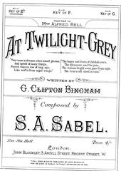 Produktbild zu: At Twilight-Grey