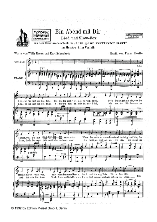 Produktbild zu: Ein Abend mit Diraus: Ein ganz verflixter Kerl (Film)