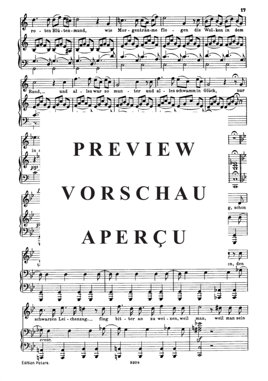 Product gallery: Page 3 of 4 Der Jüngling auf dem Hügel D.702, , High Voice and Piano