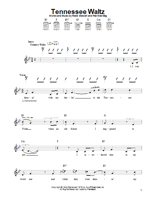 Product gallery: Page 1 of 1 Tennessee Waltz, Patti Page