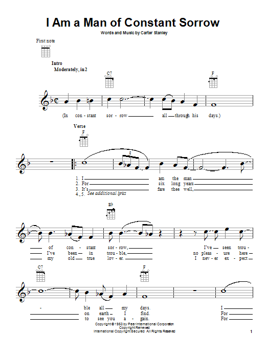 Product gallery: Page 1 of 1 I Am A Man Of Constant Sorrow, The Soggy Bottom Boys