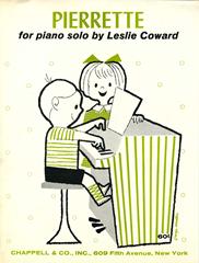 cover: Pierrette, Leslie Coward, Klavier