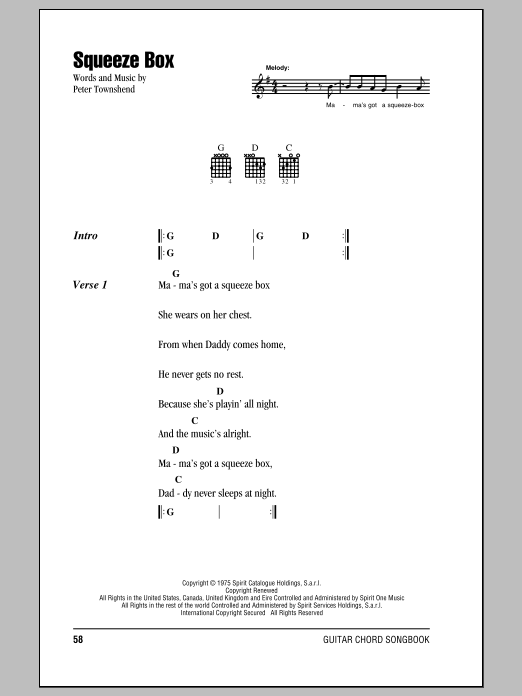 Produktbild zu: Squeeze Box