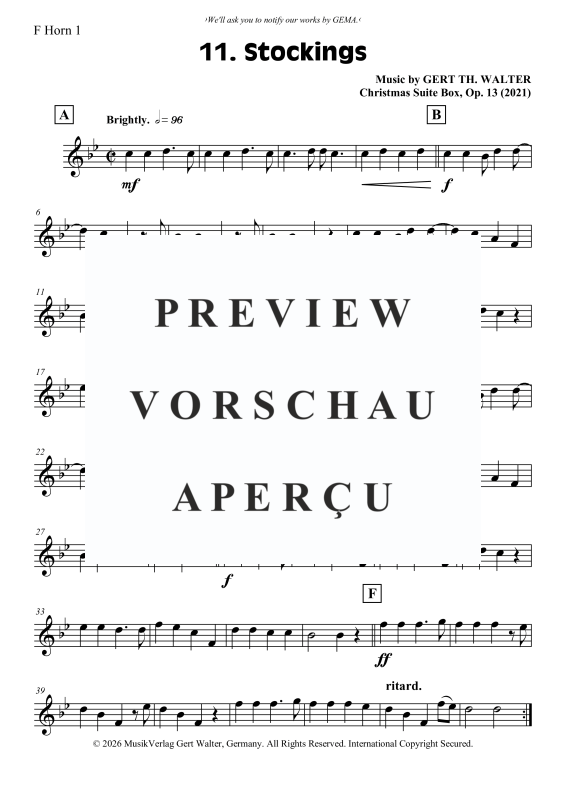 gallery: Stockings, , Horn Trio