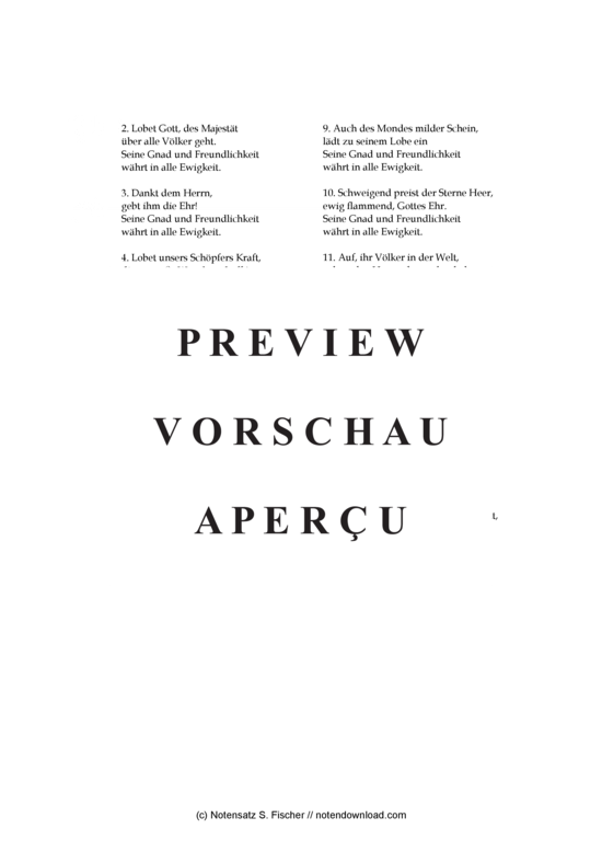 Product gallery: Page 3 of 3 Lobt den Herren inniglich , , (mixed choir)