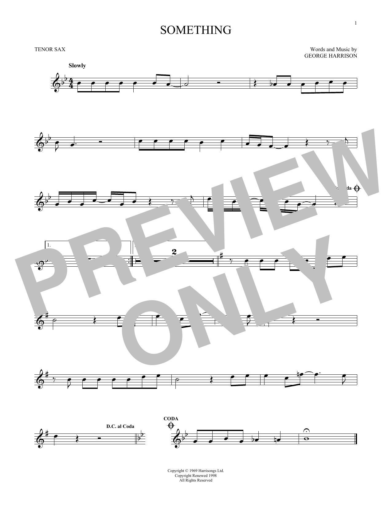 Product gallery: Page 1 of 1 Something, The Beatles