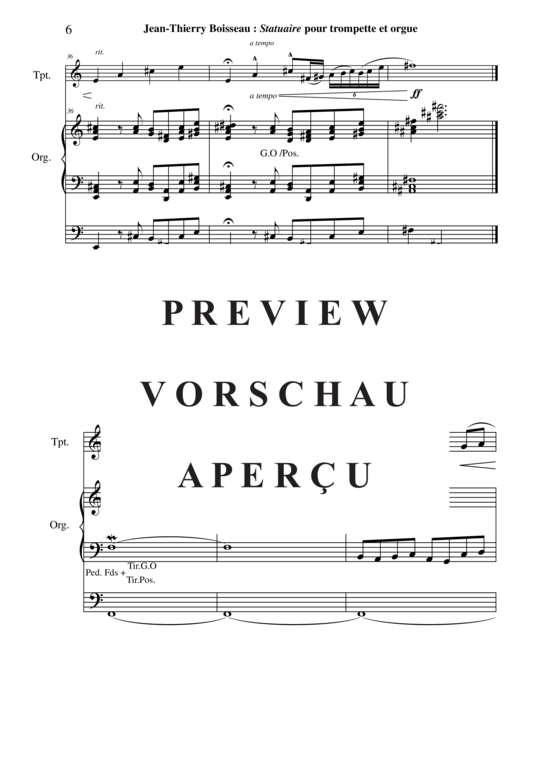 Produktgalerie: Seite 7 von 21 Statuaire , , (Trompete + Orgel)