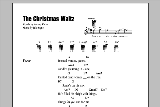 Product gallery: Page 1 of 1 The Christmas Waltz, Jule Styne