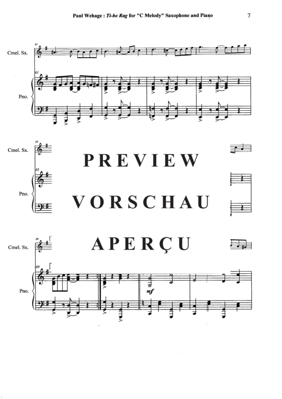 gallery: Tibo Rag , , ("C Melody" Tenor Saxophon + Klavier)