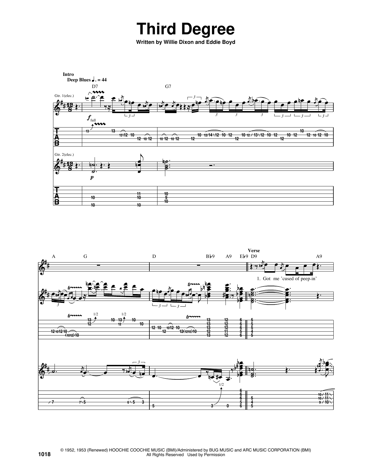 Produktbild zu: Third Degree