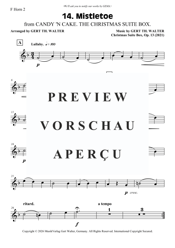 Produktgalerie: Seite 5 von 6 Mistletoe, , Horn Trio