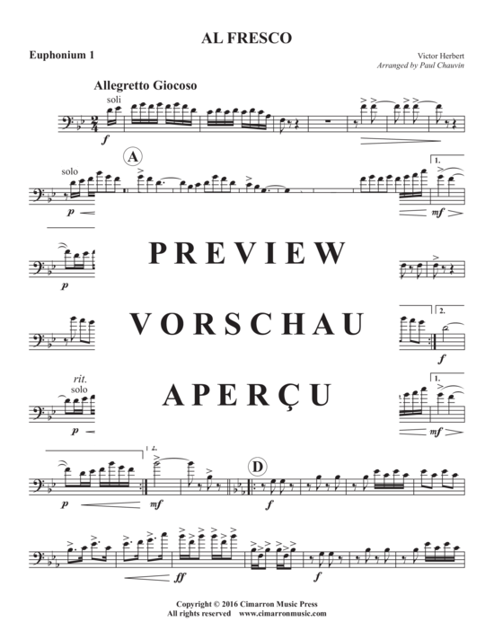 Product gallery: Page 7 of 18 Al Fresco , , (Tuba Quartett EETT)