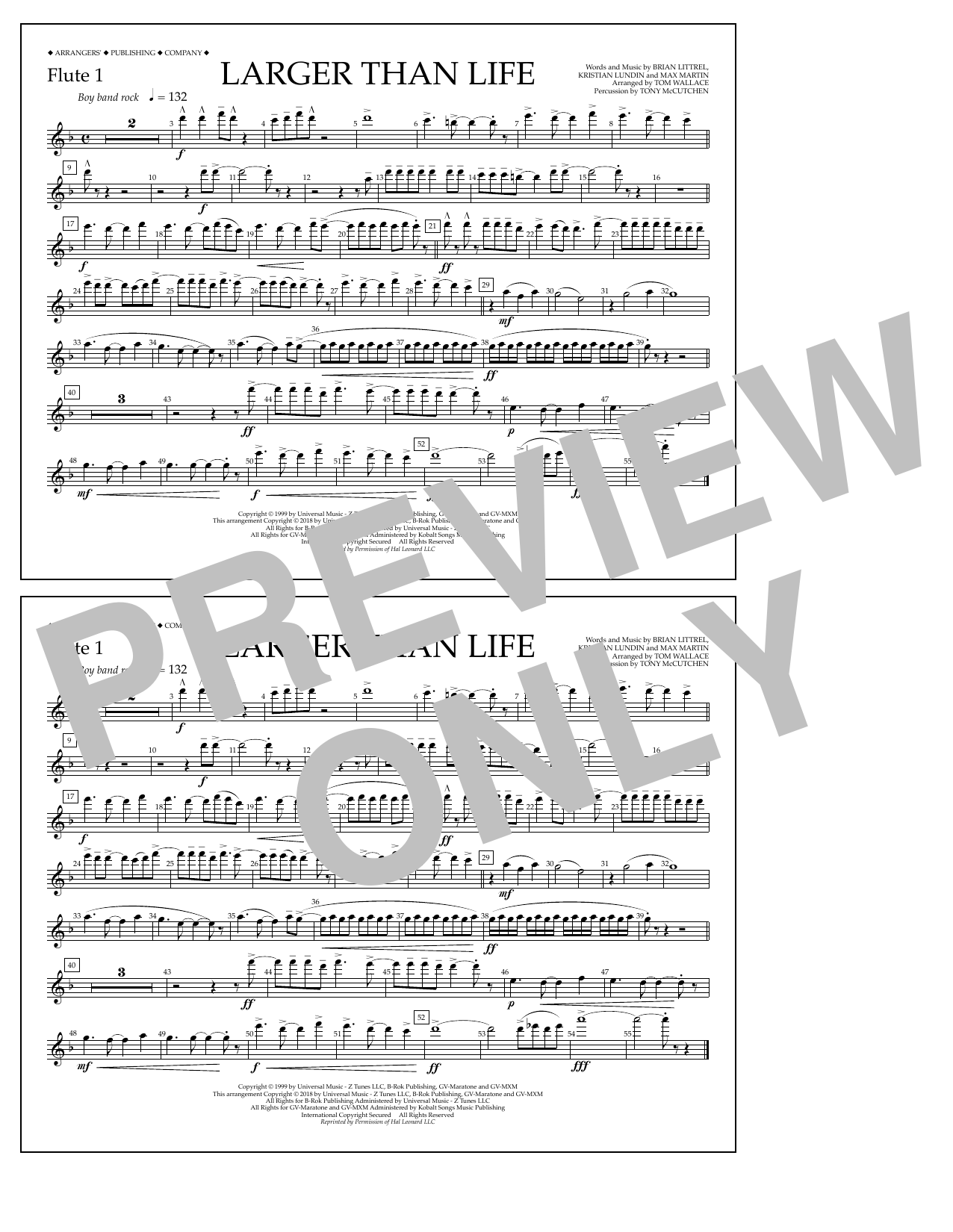 Product picture to: Larger Than Life - Flute 1