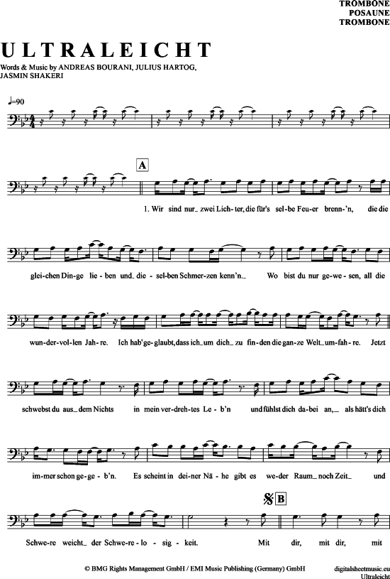 gallery: Ultraleicht , Bourani, Andreas, (Posaune / Bariton)