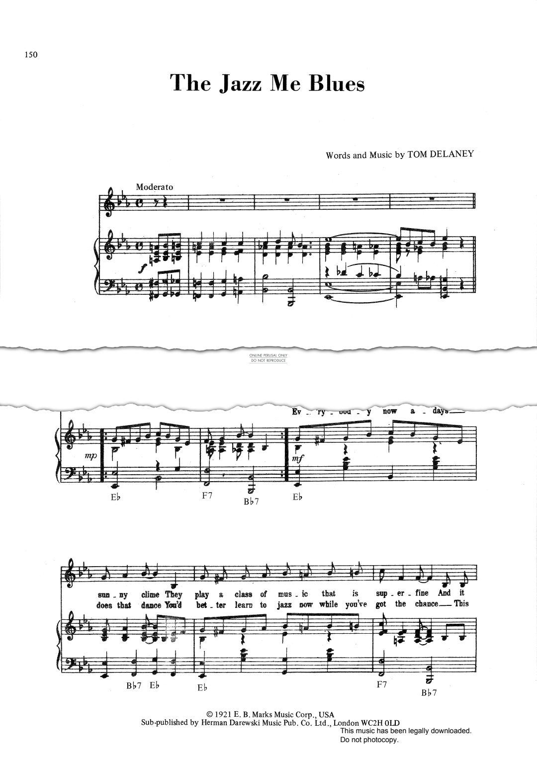 Produktbild zu: Jazz Me Blues