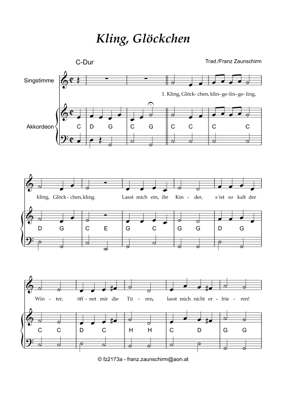 Product picture to: Kling, GlöckchenTraditional