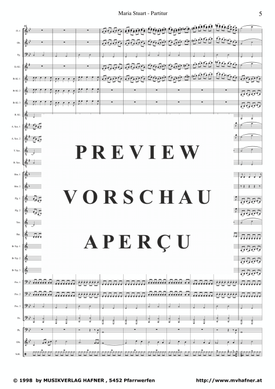 Product gallery: Page 10 of 11 Maria Stuart, , (large wind orchestra)