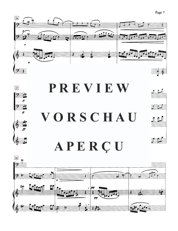 Produktgalerie: Seite 9 von 11 Vignettes - 5 Movements, , Euphonium, Tuba und Klavier