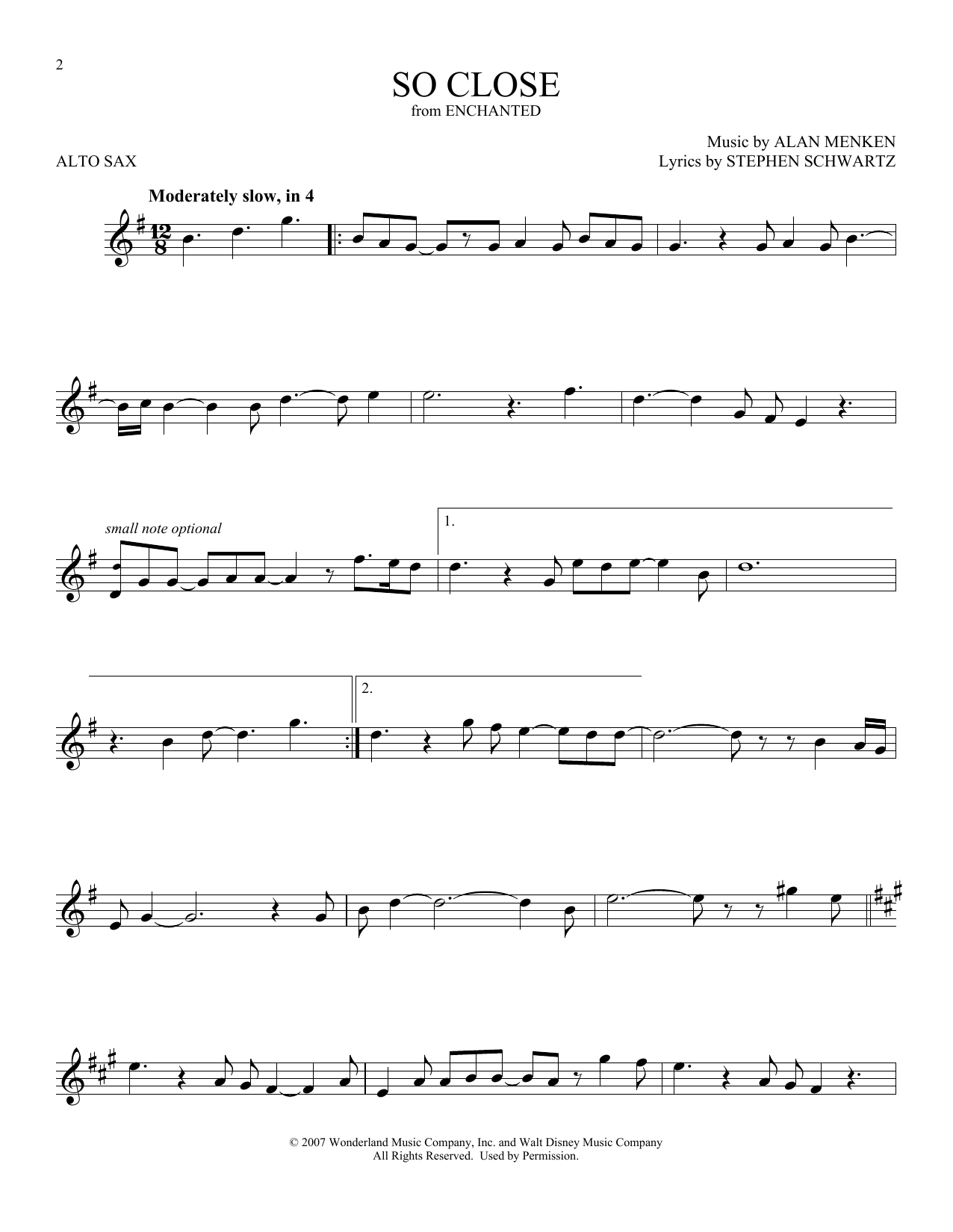 Product gallery: Page 1 of 1 So Close (from Enchanted), Jon McLaughlin