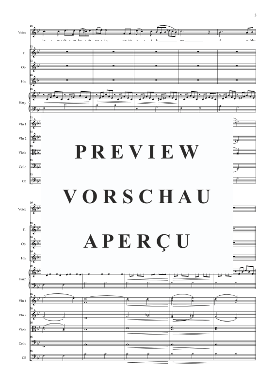 Product gallery: Page 6 of 11 Ave Maria, , Solo Voice and Orchestra