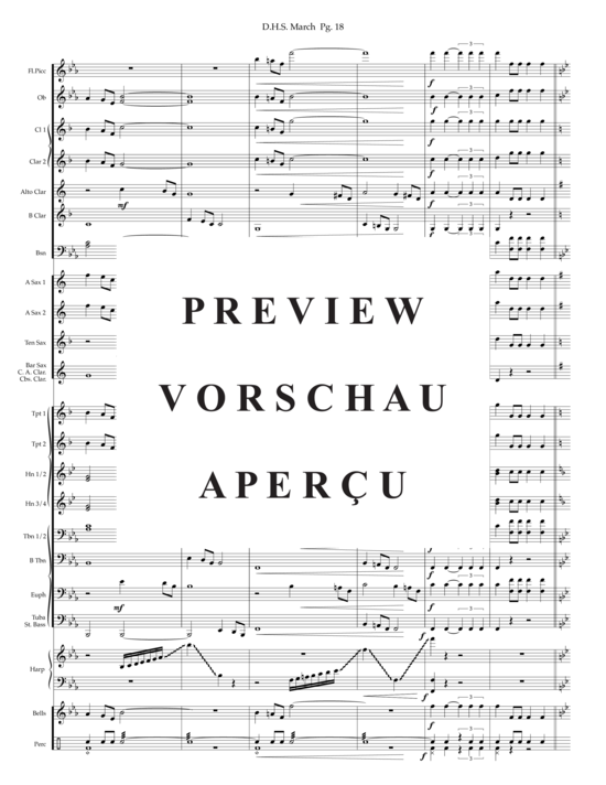 Product gallery: Page 19 of 21 D.H.S. Marsch , , (Concert Band)