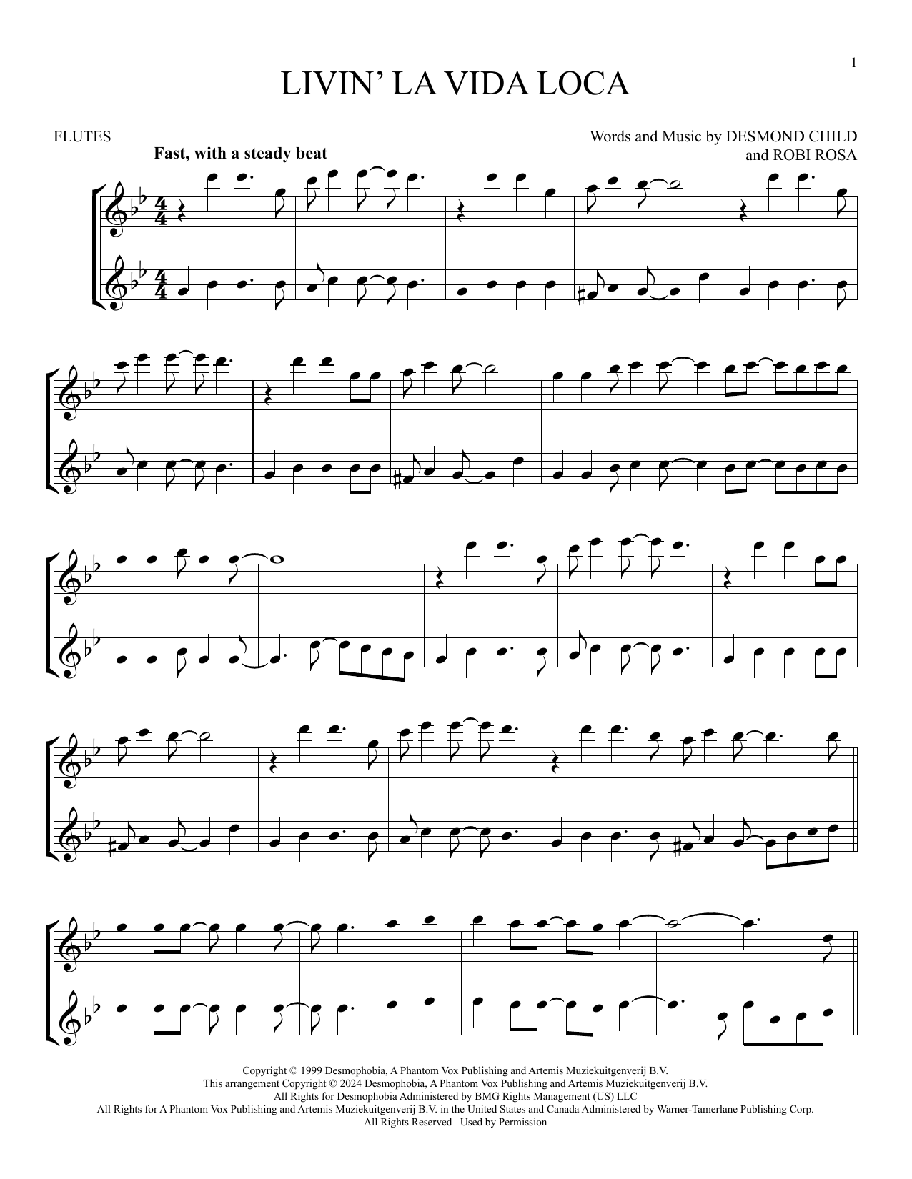 Product gallery: Page 1 of 1 Livin' La Vida Loca, Ricky Martin