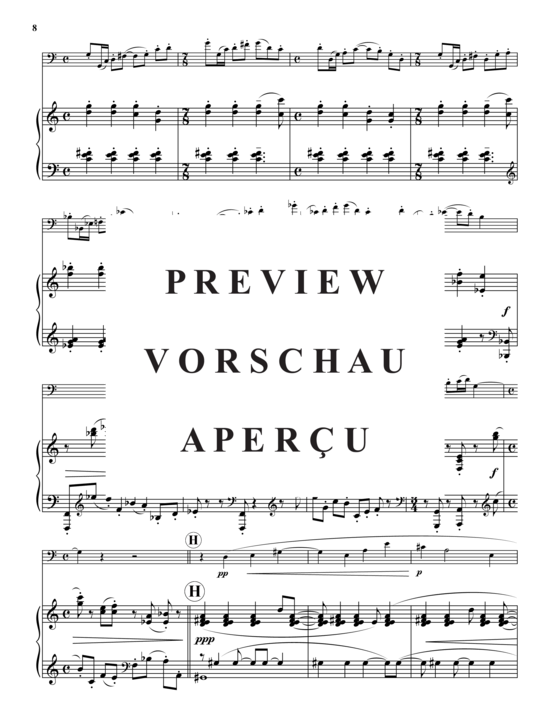 Product gallery: Page 9 of 21 Concerto , , (Posaune + Klavier)