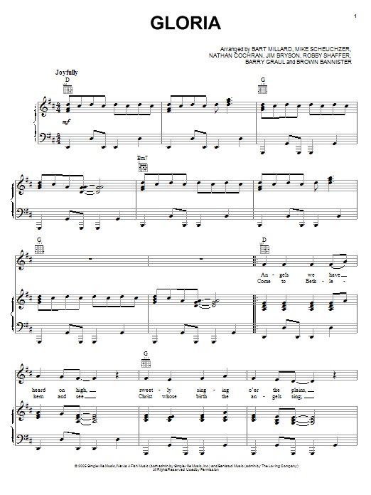 Product gallery: Page 1 of 1 Gloria, MercyMe