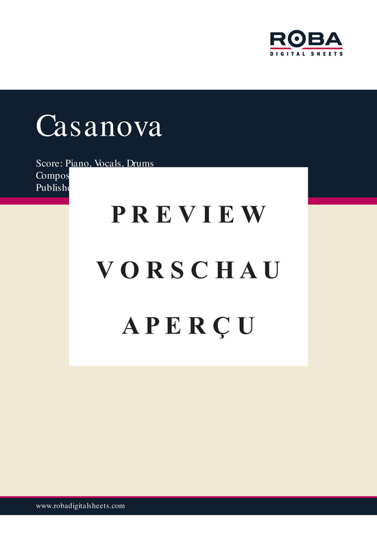 gallery: Casanova , LUV, (Klavier + Gesang)