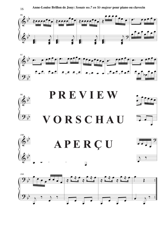 Product gallery: Page 17 of 17 Sonata no. 7 in Bb major , Horvath, Nicolas, (Klavier/Cembalo Solo)
