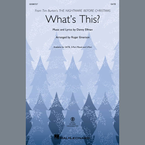 Product picture to: What's This? (arr. Roger Emerson)