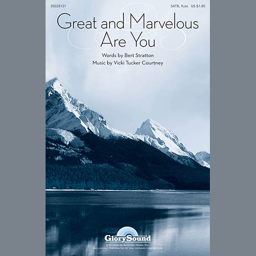 cover: Great And Marvelous Are You, Vicki Tucker Courtney