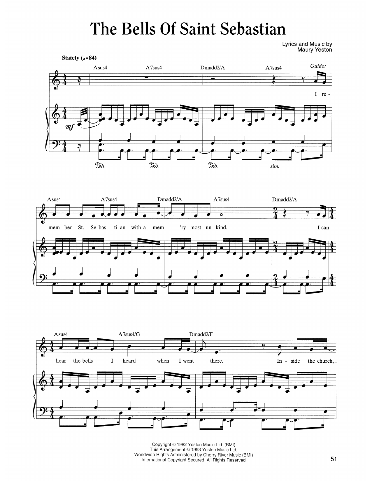 Produktbild zu: The Bells Of Saint Sebastian (from Nine)