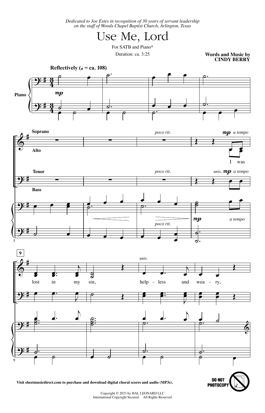 Produktbild zu: Use Me, Lord
