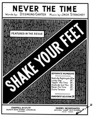 cover: Never The Time, Jack Strachey