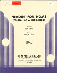 cover: Headin' For Home (Gonna Hope A Choo-Choo), Morty Craft
