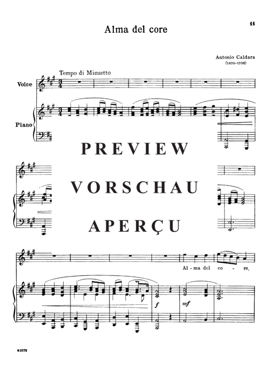 Product gallery: Page 2 of 6 Alma del core, Parisotti, Alessandro, High Voice and Piano