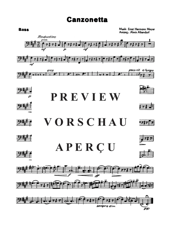 Product gallery: Page 15 of 21 Canzonetta , , (Big Band)