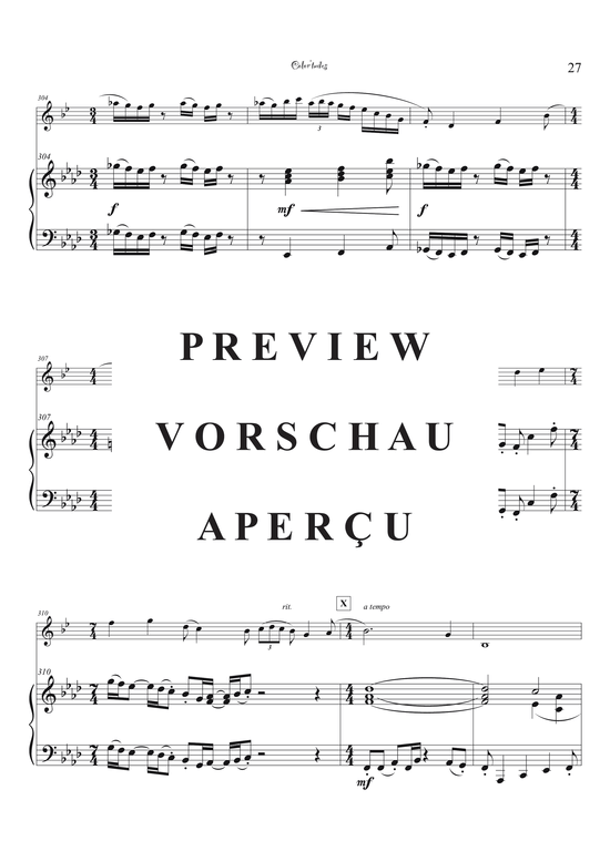 Product gallery: Page 29 of 44 Color´tudes - Five Attitudinal Colors , , (bass clarinet + piano)