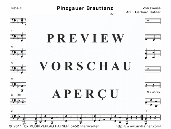 gallery: Pinzgauer Brauttanz, , (woodwind and brass)