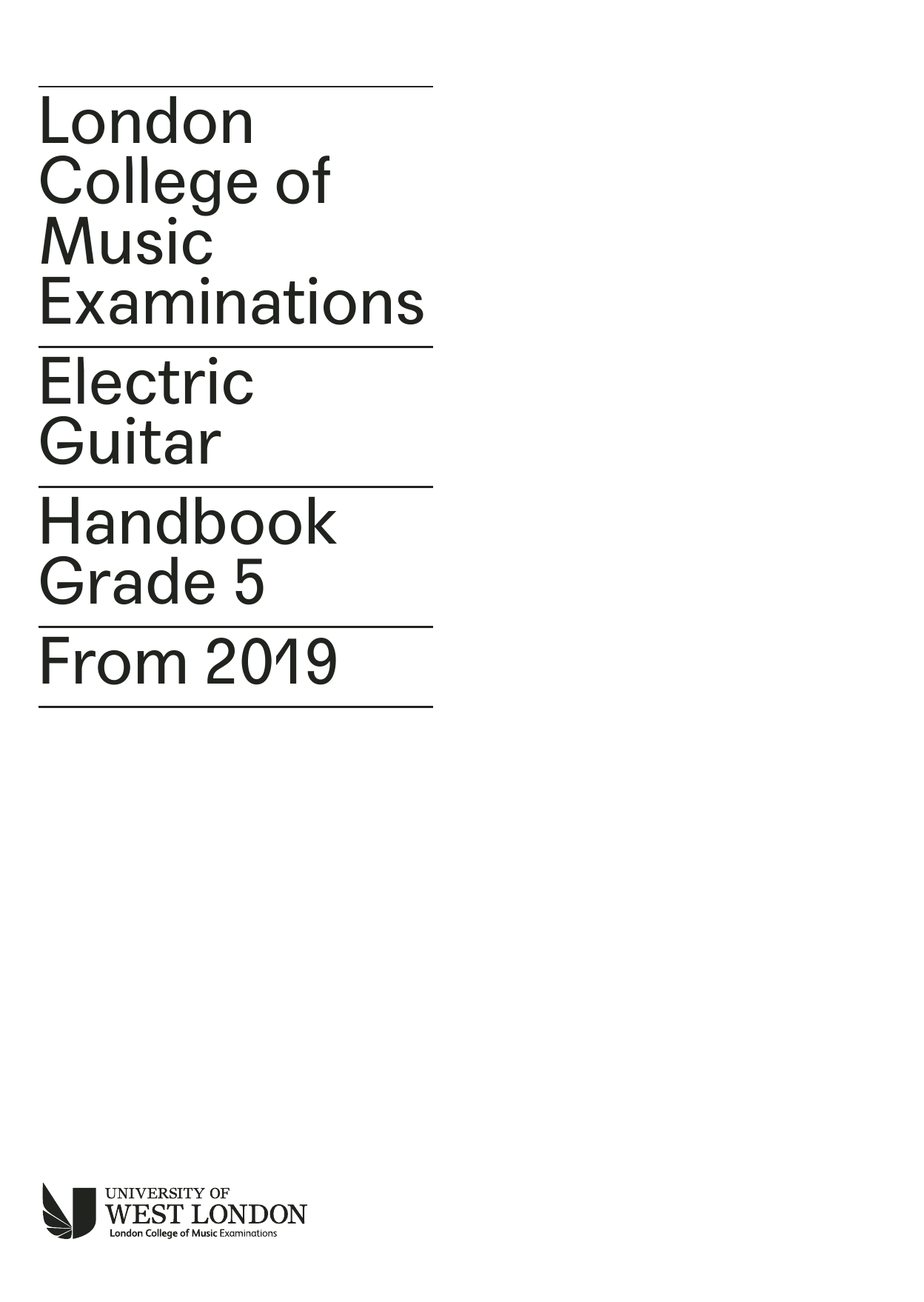Produktgalerie: Seite 1 von 1 LCME Electric Guitar Handbook 2019 - Grade 5, LCME