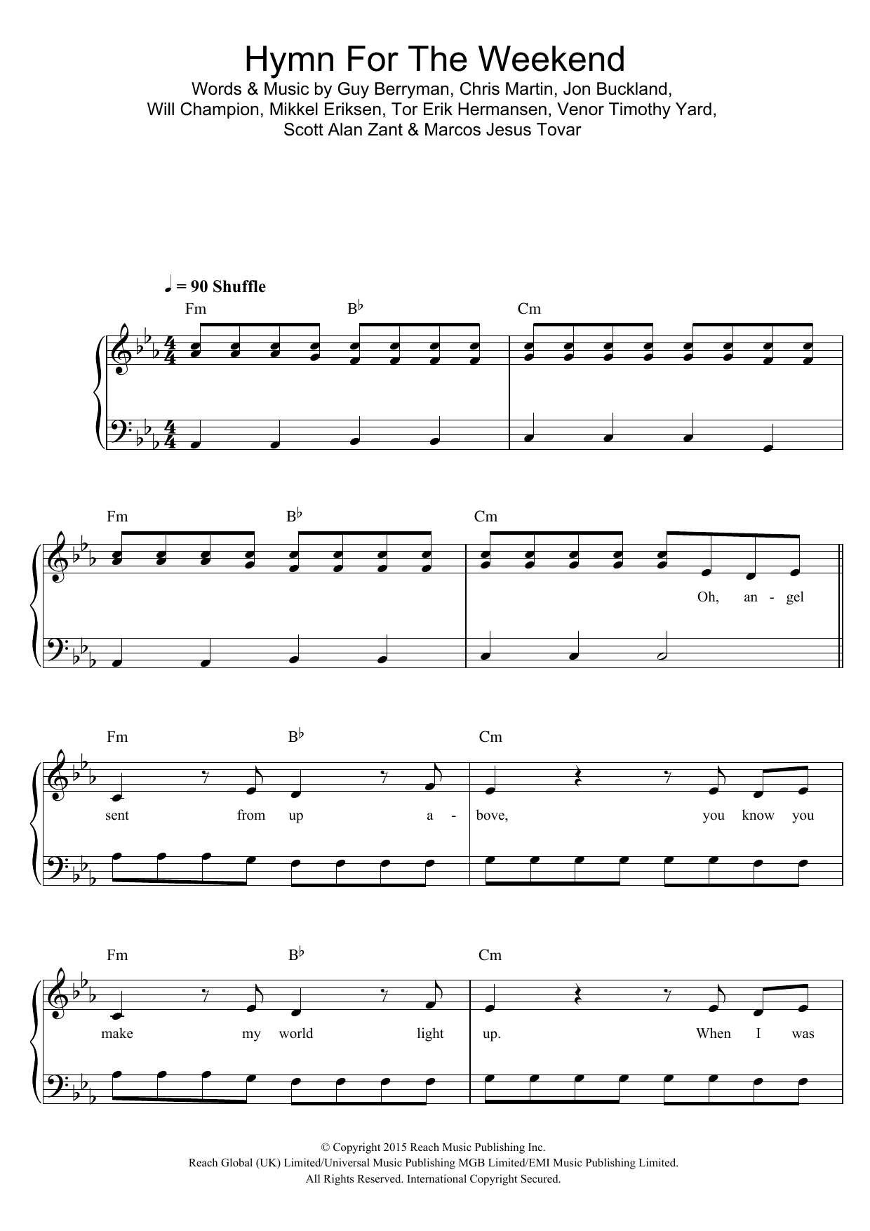 Produktbild zu: Hymn For The Weekend