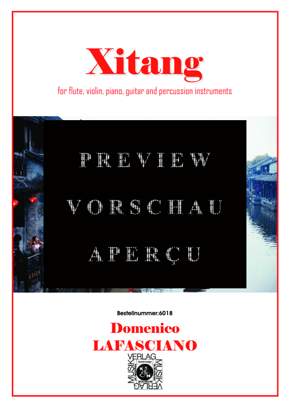 gallery: Xitang (Partitur), , Gemischtes Ensemble