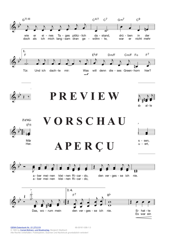 Produktgalerie: Seite 4 von 11 Ricardo , Vrethammar, Sylvia, (Melodie-Stimmen in C/B/Es)