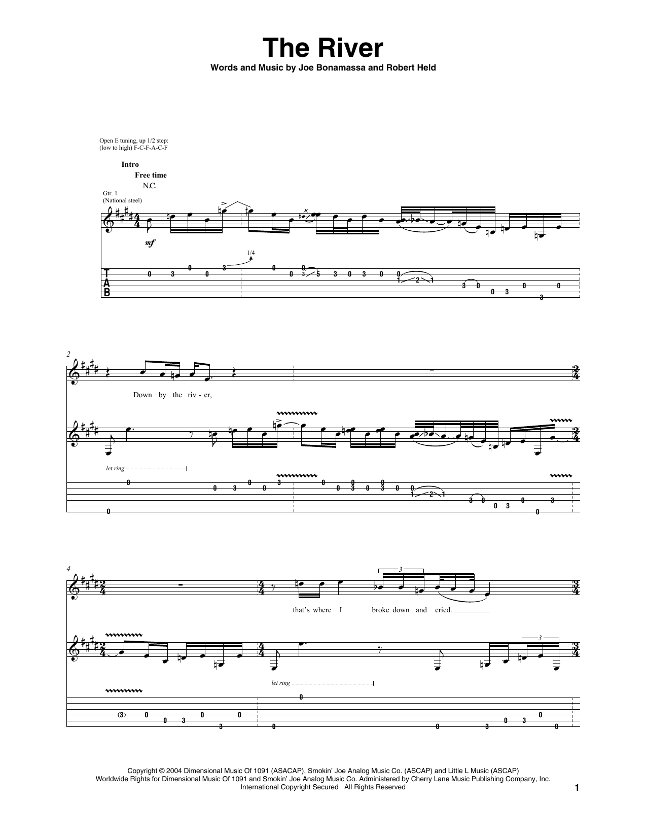 Product gallery: Page 1 of 1 The River, Joe Bonamassa
