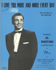 cover: I Love You More and More Each Day, Al Martino